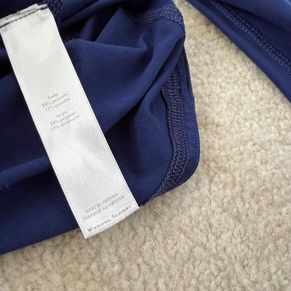 Lucy Activewear Long Sleeve V-Neck Blue Shirt Top M - Picture 8 of 9